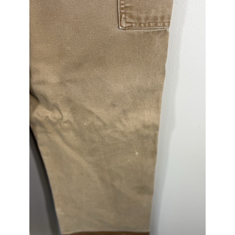 Carhartt Double Knee Carpenter Pants Men's Distressed Canvas Workwear Grunge - Picture 8 of 12